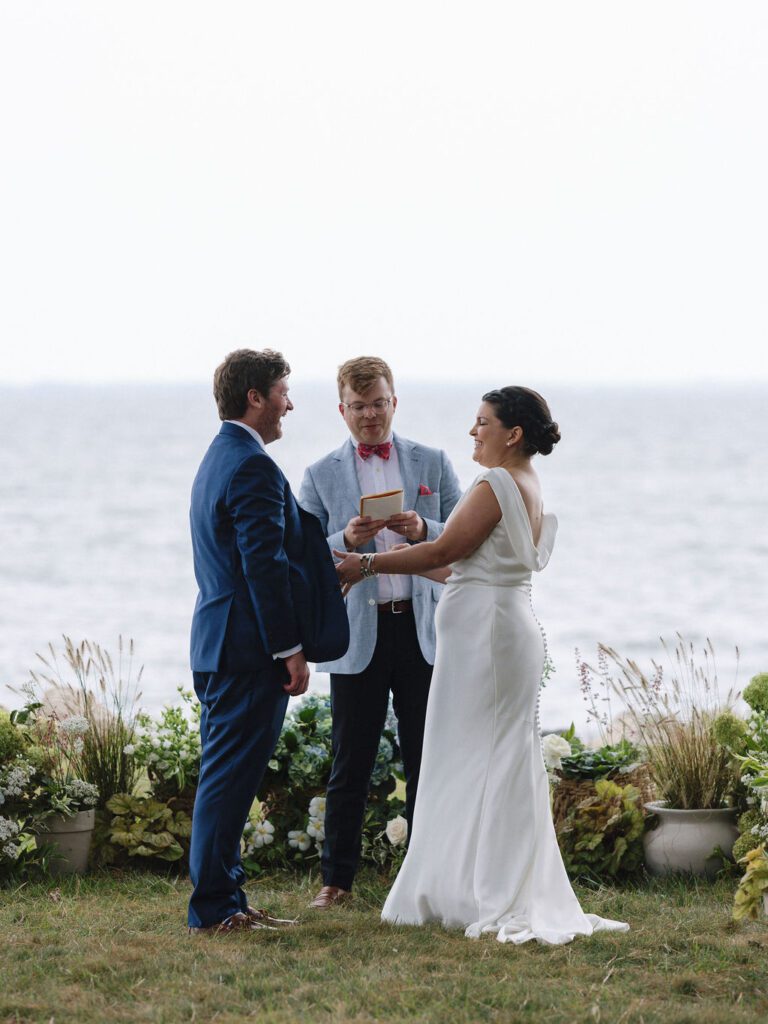Eastern Shore, Maryland Wedding Rain Plan, Outdoor Ceremony with Help of a Meteorologist