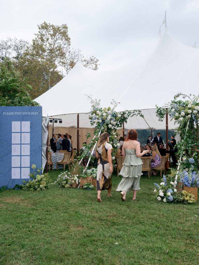 Eastern Shore, Maryland Tented Wedding Rain Plan